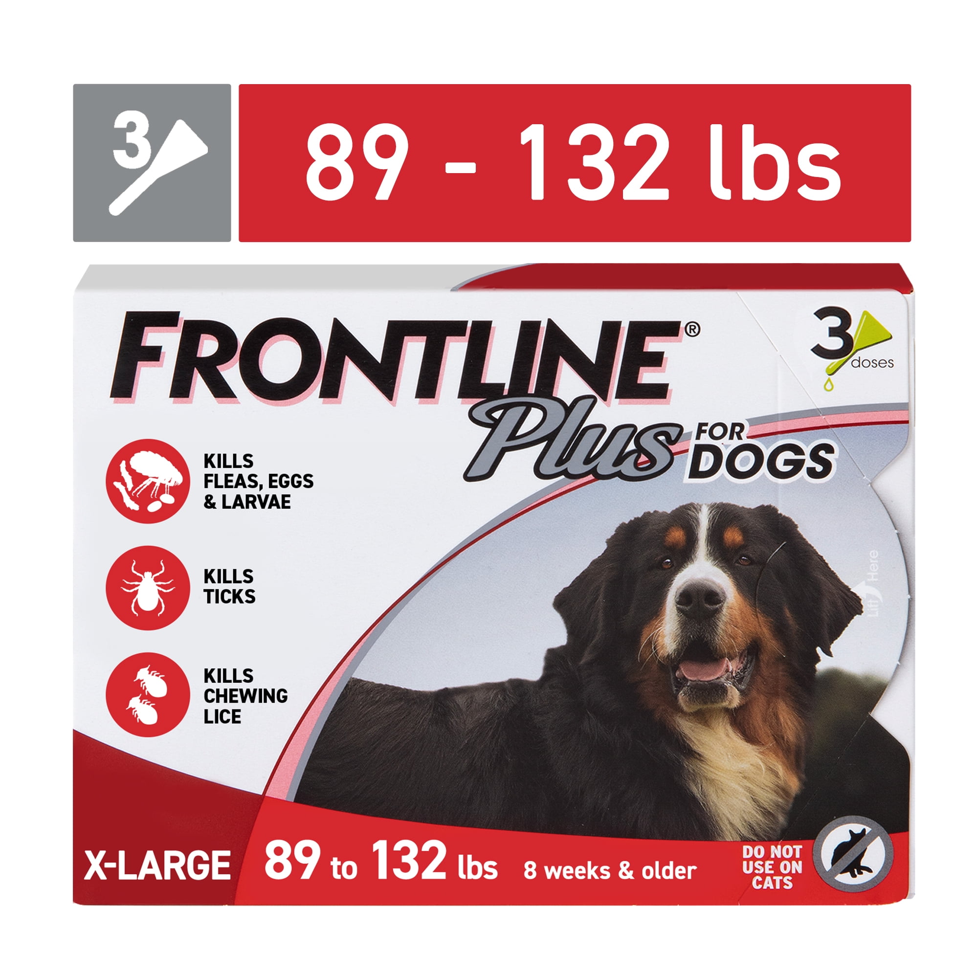 Free Shipping! FRONTLINE Plus for Dogs Flea and Tick Spot