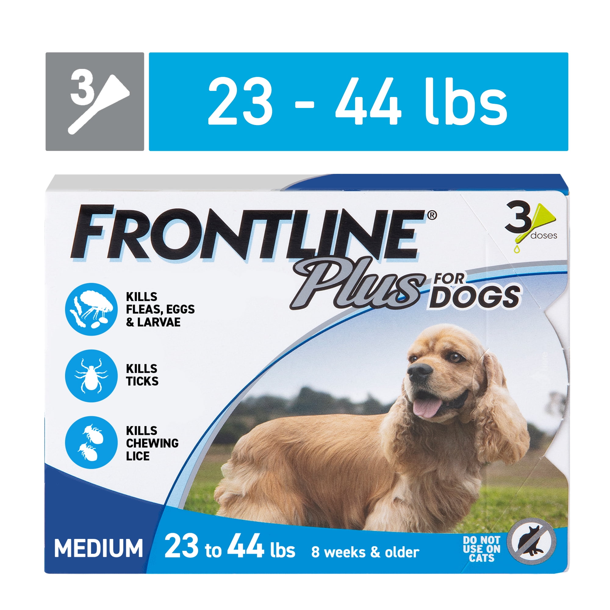FRONTLINE Plus for Dogs Flea and Tick Treatment Small Dog 5 22