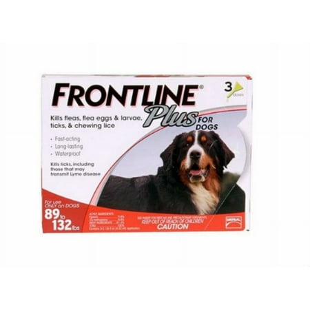 Frontline Plus 89-132 lbs 3 Months Supply EPA No expiration USA