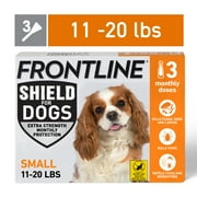 FRONTLINE Shield for Dogs Flea & Tick Treatment, 11-20 lbs, 3 Count