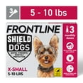 thumbnail image 1 of FRONTLINE Shield for Dogs Flea & Tick Treatment, 5-10 lbs, 3 Count, 1 of 9