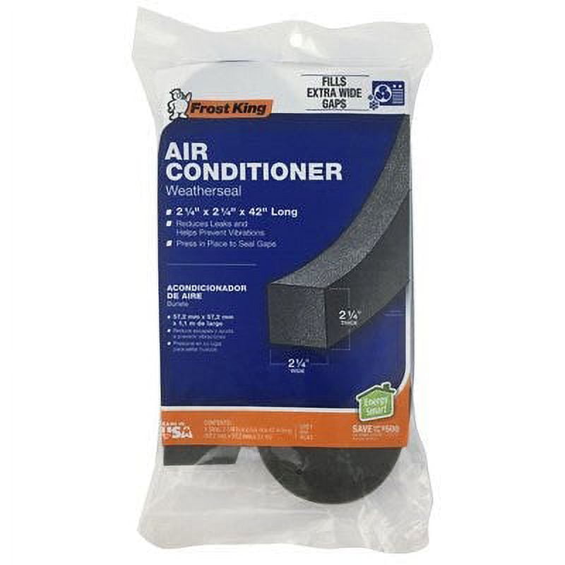 FROST KING Air Conditioner Foam Weather Seal, 2.25 x 2.25 x 42In. 1