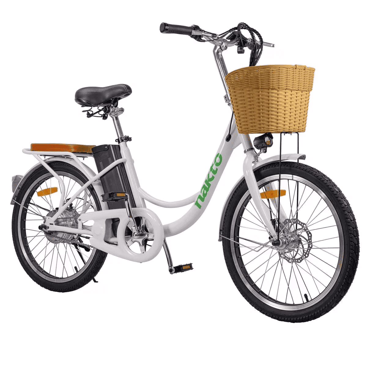FROSTYRIDER 500W Electric Bike for Adults,22" Tire,48V10A Lithium Battery,City E-Bike,UL2849