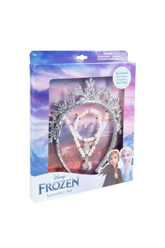 FROZEN BOX SET W/1 HEADBAND, 1 BEAD NECKLACE, 1 BEAD BRACELET