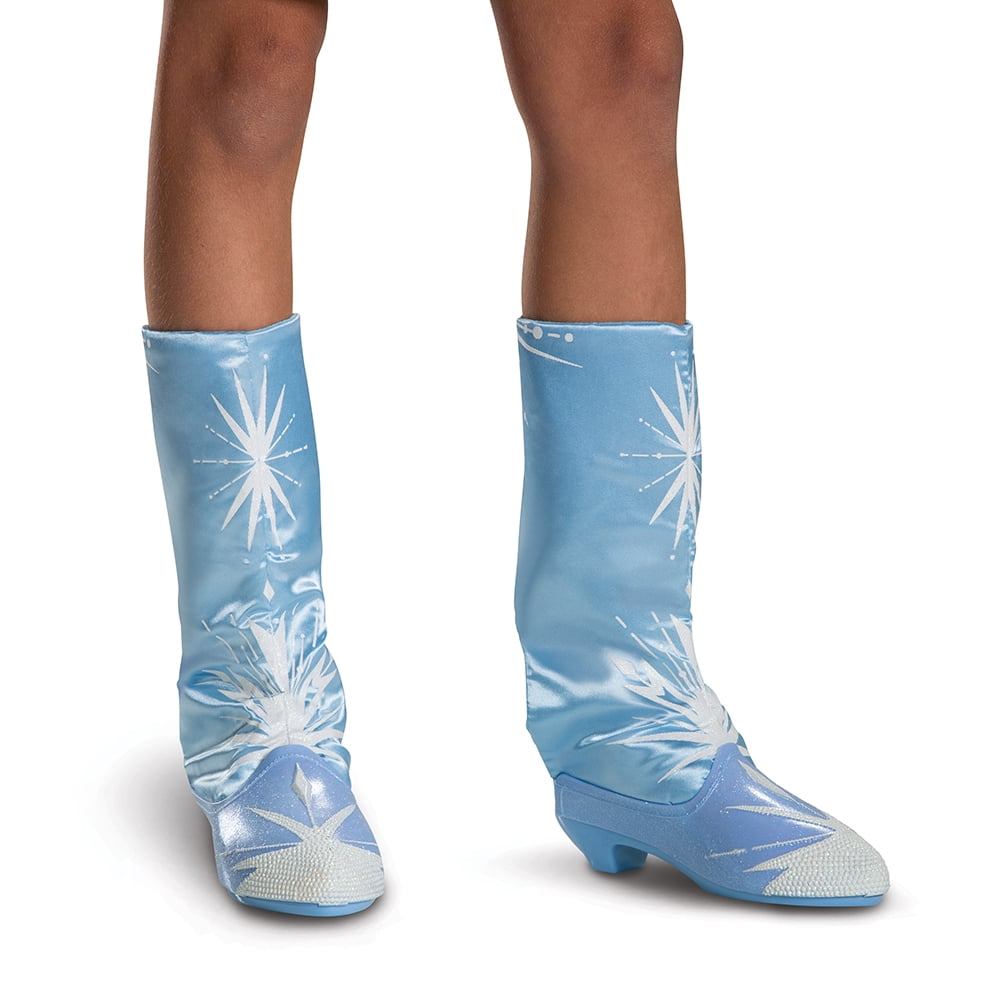 Disney Frozen 2 Elsa Boots Halloween Accessory for Children, Girls One Size, by Disguise