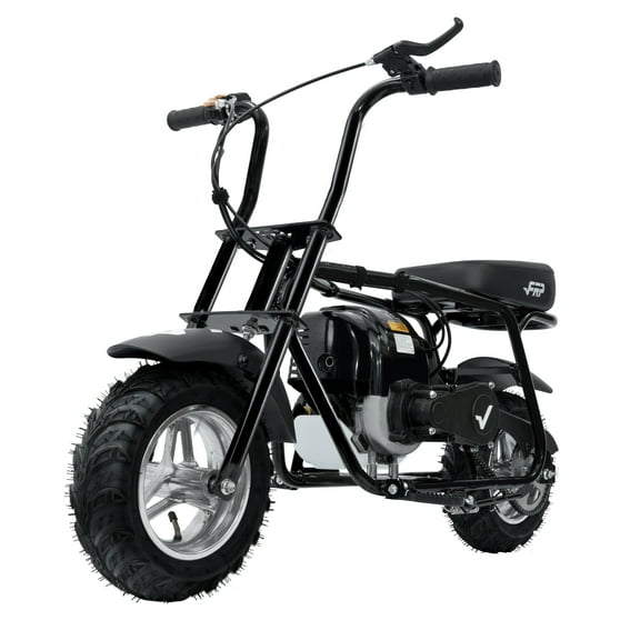 FRP 40cc Mini Bike Gas Powered 4-Stroke Off Road Dirt Bike for Teens, Youth Pocket Bike with Pull Start & Disc Brake, 18 MPH Max Speed (Black)