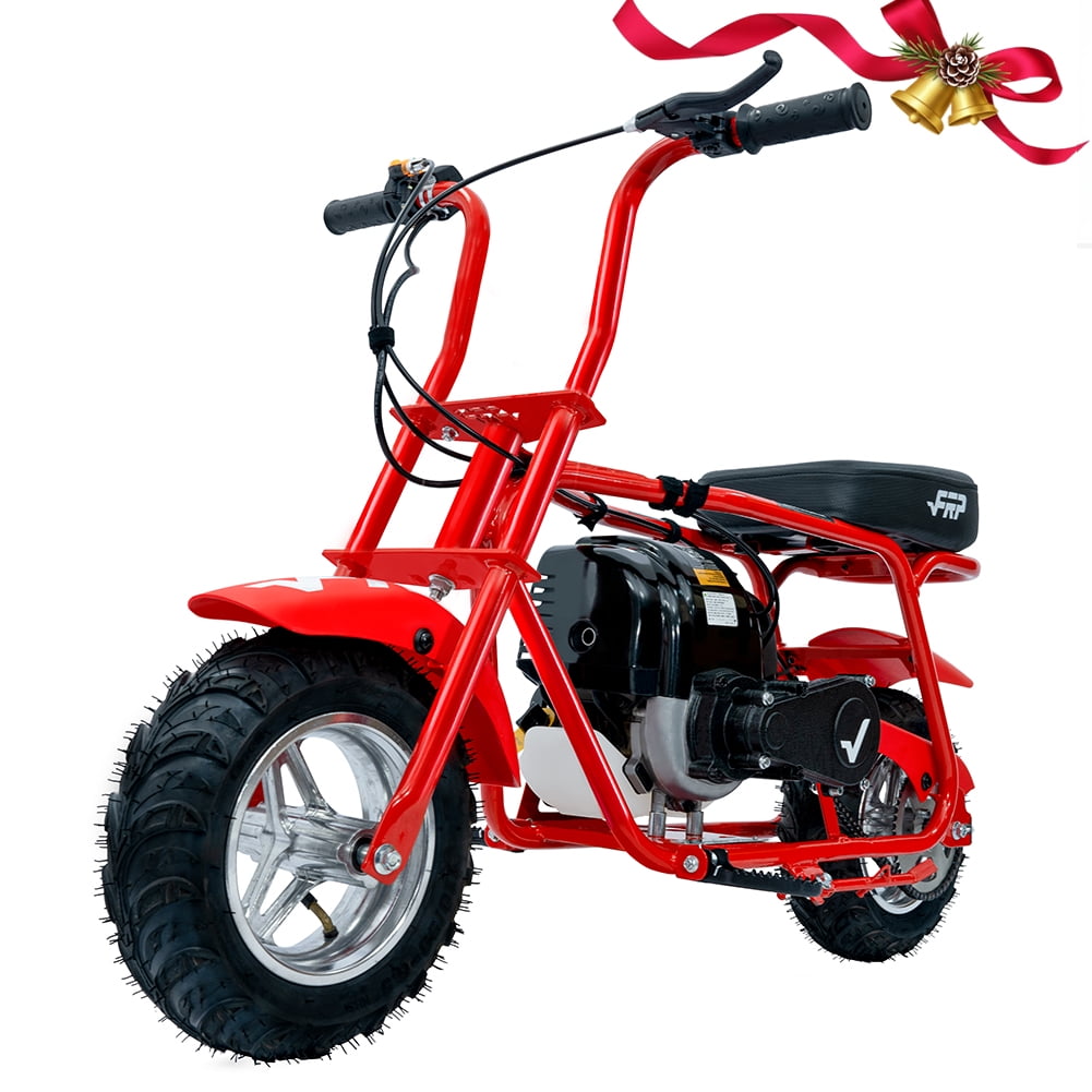 Walmart Black Friday Deals 2025 - FRP 40cc Mini Bike Gas Powered 4-Stroke Off Road Dirt Bike for Teens, Youth Pocket Bike with Pull Start & Disc Brake, 18 MPH Max Speed (Red)