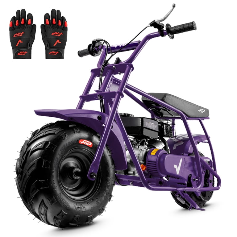 FRP, Gas Powered Mini Dirt Bike GMB100, 99CC Purple, Off Road