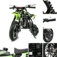 thumbnail image 1 of FRP DB001 Gasoline 49cc Motorcycle, Green, 0.27 gal, 1 of 7