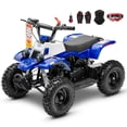 thumbnail image 1 of FRP FA40-NEO 40cc Teen Gas ATV, Gas Powered 4 Wheeler for Teens 13+, 4-Stroke Beginner ATV, Up to 13 MPH, Adjustable Speed, Safety Switches, Front & Rear Brakes - Blue, 1 of 9
