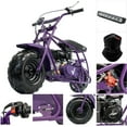 thumbnail image 1 of FRP GMB100 Mini Dirt Bike, 99CC 4-Stroke Gas Mini Bike, 3HP Off-Road Mini Bikes for Kids/Adult, Trail Bike Up to 24Mph, Weight Support Up to 185 LBS (PURPLE), 1 of 6