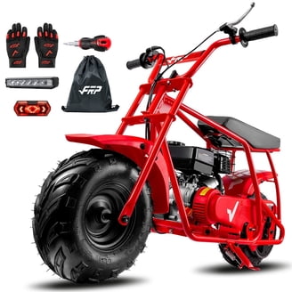 FRP GMB100 99CC 4-Stroke Mini Bike, Off-Road, LED Headlight, 28 Mph ...