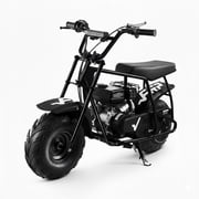 FRP GMB100 Mini Bike 99cc 4-Stroke Gas Powered Mini Dirt Bike for Teens 13+, 28 MPH Off-Road Motorcycle with Rear Disc Brake – Black