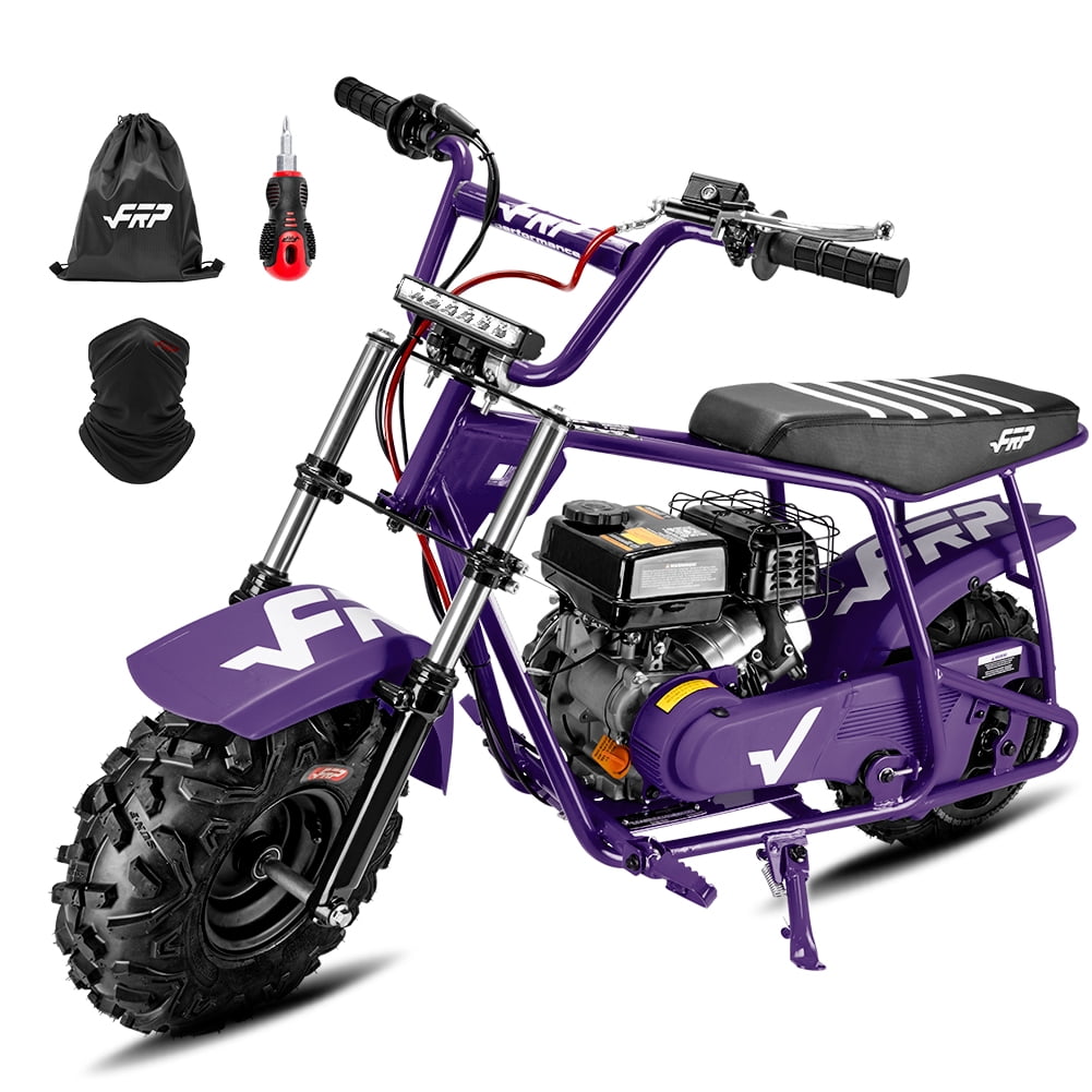 FRP GMB100 Performance 99cc Gas Powered Mini Dirt Bike, 28MPH Off