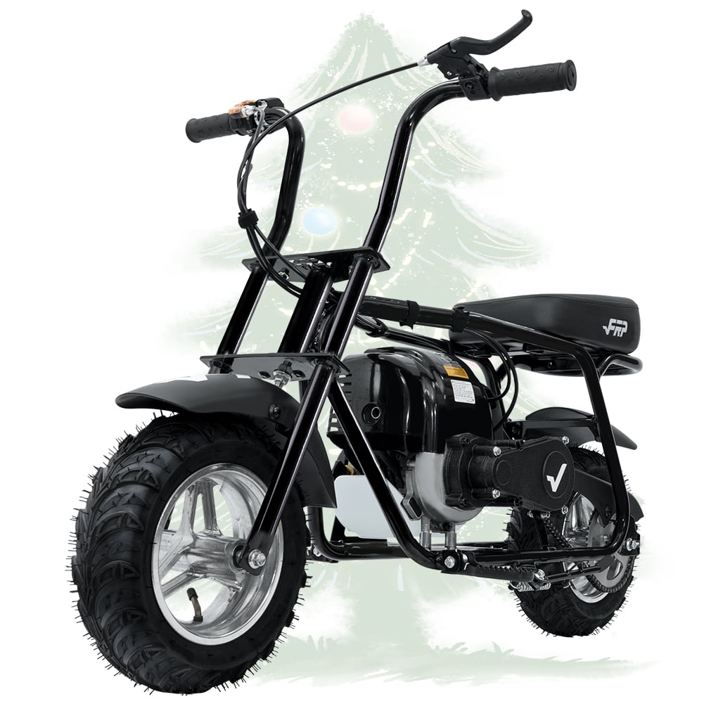 Walmart exclusive discounts  FRP MB40 Basic Package 40cc 4-Stroke Gas Powered Mini Dirt Bike for Kids, 18MPH Off-Road Motorcycle with Pull Start, Dual Disc Brakes & Rear Suspension – Black