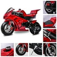 thumbnail image 1 of FRP Mini Gas Pocket Bike 03 On 40cc 2 Stroke, Support Up to 165 lbs, EPA Approved, Perfect Mini Pocket Bike for Kids-Ultra Edition, Red, 1 of 7