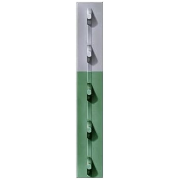 FRPT12500050G4N 1.25 in. x 5 ft. Green Studded T-Post, Pack of 5