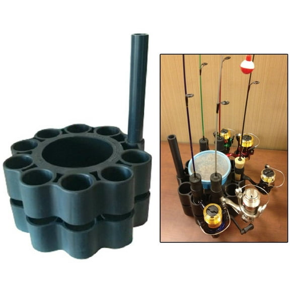 FRR Ice Fishing Rod Retainer Holder Carrier for Multiple Poles