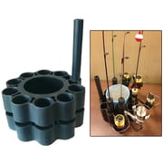 FRR Ice Fishing Rod Retainer Holder Carrier for Multiple Poles