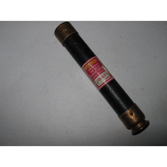FRS-R-3-1/2, 3-1/2 Amp (3-1/2A) 600V Fusetron Dual Element Time-Delay Current Limiting Class RK5 Fuse, UL Listed