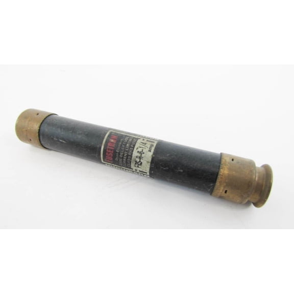 FRS-R-6-1/4, 6-1/4 Amp (6-1/4A) 600V Fusetron Dual Element Time-Delay Current Limiting Class RK5 Fuse, UL Listed