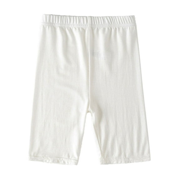 FRSASU Baby Boy Clothes Kids Girls Bike Shorts Cartwheel Shorts for Girls Toddler Biker Under Dress Dance Multi-Color Shorts White 12 Years