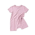 thumbnail image 1 of FRSASU Baby Boys Girls 2 Pack Romper Jumpsuits Short Sleeve One Piece Clothes Sets Pink 6Months, 1 of 3
