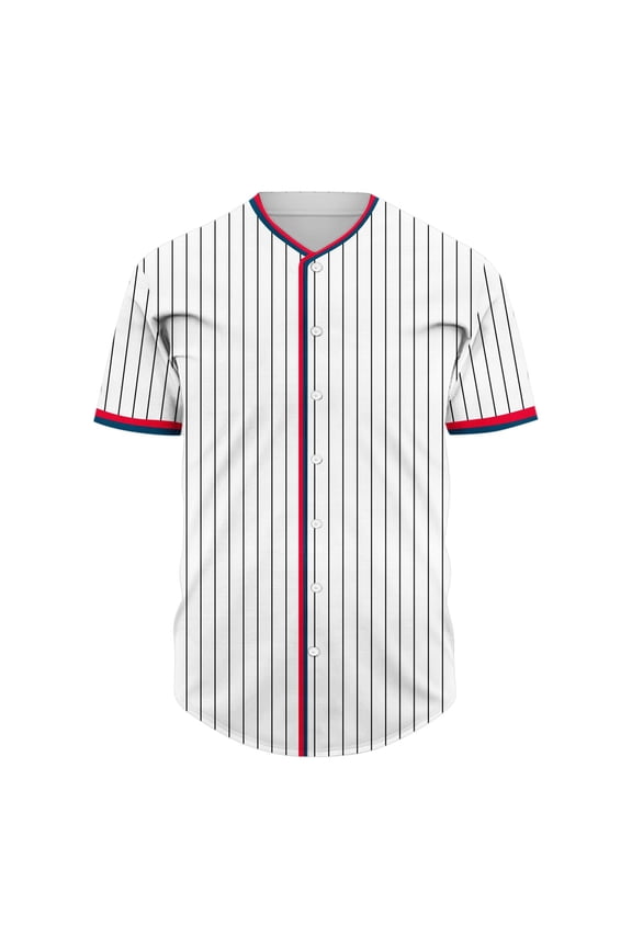 Blank Baseball Jersey for Men Casual Button Down Shirts Short Sleeve Active Team Sports Uniform Wine