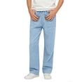 thumbnail image 1 of FRSASU Boys Cotton Pants Kids Pull on Uniform Pants Summer Casual Elastic Waist Drawstring Lightweight Beach Trousers with Pockets Blue, 1 of 5