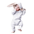 thumbnail image 1 of FRSASU Boys Girls Ears Hooded Romper Jumpsuit outfits, 1 of 9