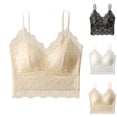 thumbnail image 1 of FRSASU Camisole Tops for Women Cami Bralette Spaghetti Strap Tank Tops Slim Going Out Undershirts White, 1 of 6