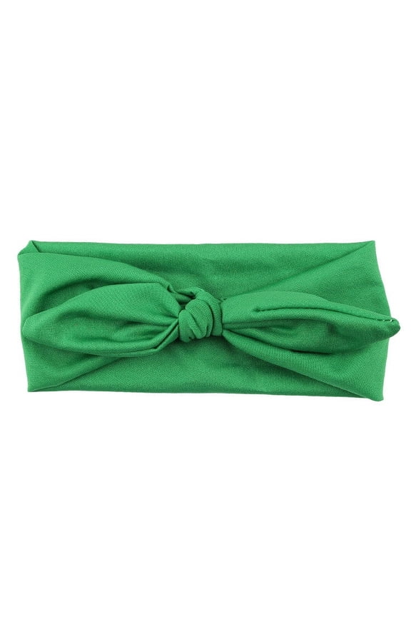 Baby Kids Girls Bow Ear Hairband Headband Turban Knot Head Wraps Gn