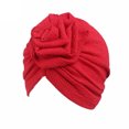 thumbnail image 1 of FRSASU Clearance Children Baby Girls Boho Hat Beanie Scarf Turban Head Wrap Cap Rd, 1 of 1