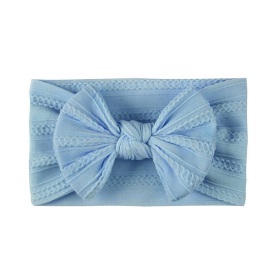 FRSASU Clearance Kids Newborn Girls Baby Solid Headband Hair Band Bow Accessories Headwears