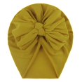 thumbnail image 1 of FRSASU Clearance Toddler Kids Baby Boys Girls Solid Bow Knotted Hat Beanie Headwear Accessories, 1 of 2