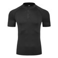thumbnail image 1 of FRSASU Compression T-Shirt Men Summer Sportswear Running T-shirt Elastic Quick Dry Sport Athletic Gym Workout Shirts Men Black, 1 of 7