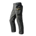 thumbnail image 1 of FRSASU Mens Winter Fleece Warm Cargo Pants Water Resistant Multiple Pockets Long Trousers Soft Shell Mountaineering Tactical Pants Gray, 1 of 7