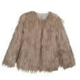 thumbnail image 1 of FRSASU Girls Faux-Fur Jacket Coat Winter Snowday Thick Warm Fashion Cool Clothes 2-10 Years Baby Clothing, 1 of 6