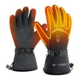 thumbnail image 1 of FRSASU Heated Gloves for Men Women Electric Heating Gloves Waterproof Windproof Non-Slip Motorcycle Skiing Gloves Black, 1 of 9