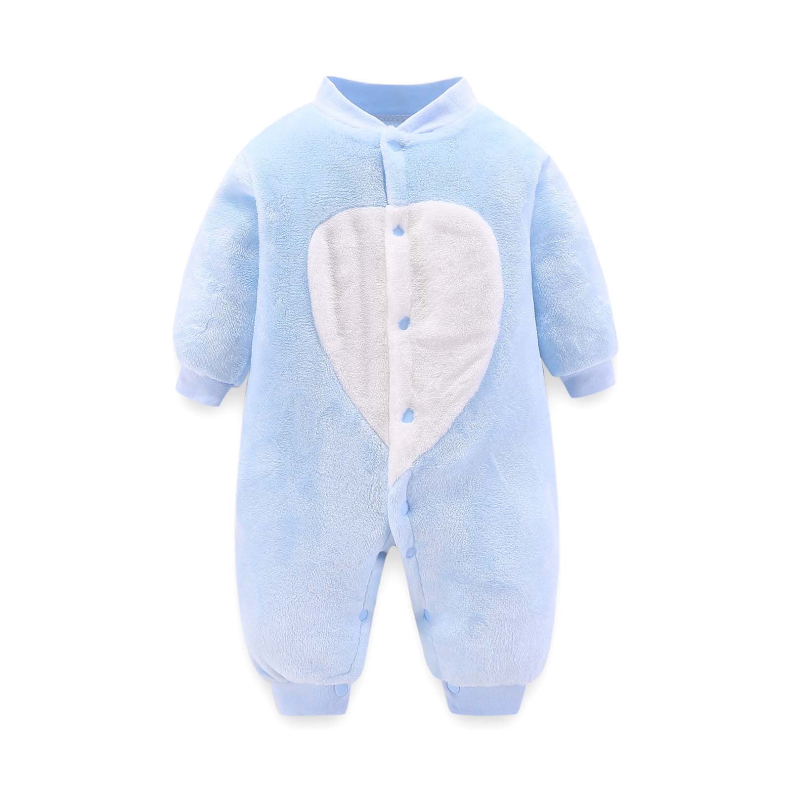 FRSASU Kids Clothes Clearance, Infant Baby Girl Boy Thick Warm Romper