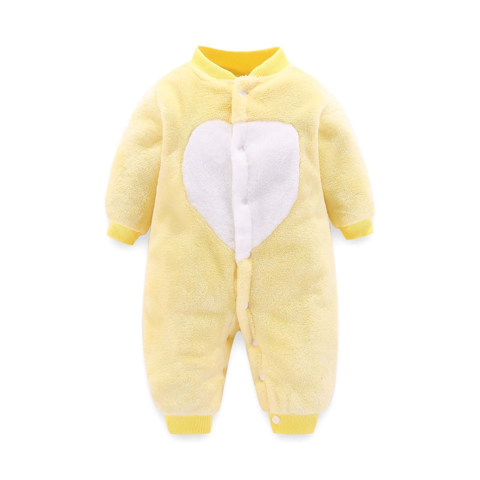 FRSASU Kids Clothes Clearance, Infant Baby Girl Boy Thick Warm Romper
