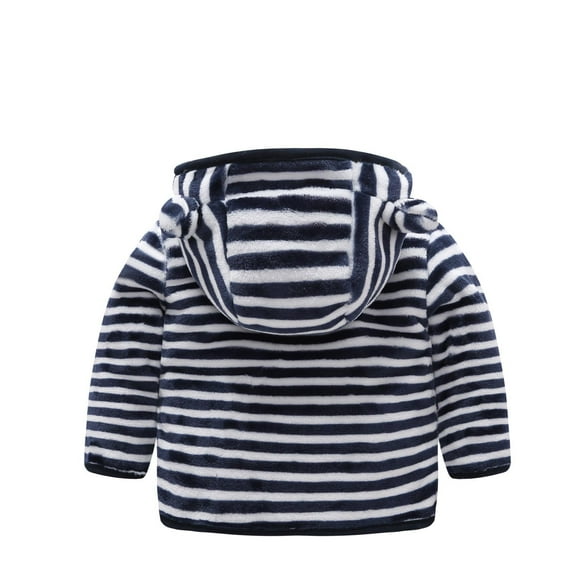 FRSASU Kids Coat ,Toddler Kids Grils Boy Cute Ear Zipper Solid Thick Hooded Coat Warm Outwear