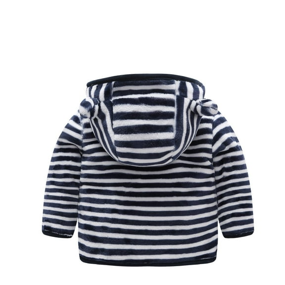 FRSASU Kids Coat ,Toddler Kids Grils Boy Cute Ear Zipper Solid Thick Hooded Coat Warm Outwear