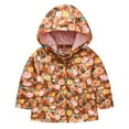 thumbnail image 1 of FRSASU Kids Coat ,Toddler Kids Grils Boys Autumn Outdoor Jacket Zipper Hooded Windproof Coat, 1 of 8