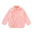 thumbnail image 1 of FRSASU Kids Coat Clearance,Toddler Kids Solid Color Windproof Pocket Zipper Jacket Keep Warm Coat, 1 of 4