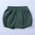 thumbnail image 1 of FRSASU Kids Pants ,Newborn Toddler Baby Bag Fart Pants Solid Color Casual Briefs Big Butt Shorts Bread Pants Green 12-24 Months, 1 of 8