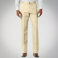 thumbnail image 1 of FRSASU Men Casual straight leg solid color Pants Classic Fit Stretch Pant Flat Front Wrinkle-Free dress pants Beige, 1 of 8