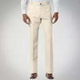 thumbnail image 1 of FRSASU Men Casual straight leg solid color Pants Classic Fit Stretch Pant Flat Front Wrinkle-Free dress pants Khaki, 1 of 7