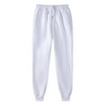 thumbnail image 1 of FRSASU Men Pants Pants Pants Sweatpants Hip-hop Pants Legging Padded Pants White S, 1 of 2