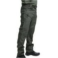 thumbnail image 1 of FRSASU Men Plus Size Pants ,Pants Multiple Pockets Cargo Trousers Work Wear Combat Safety Cargo Pocket, 1 of 8